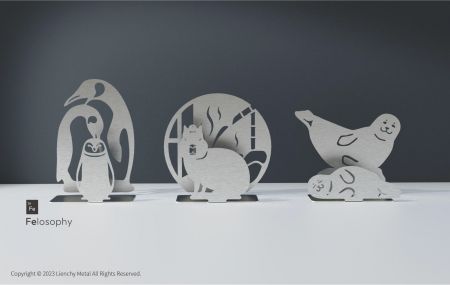 سلسلة حاملات بطاقات العمل/المظاريم بتصميم حيوانات