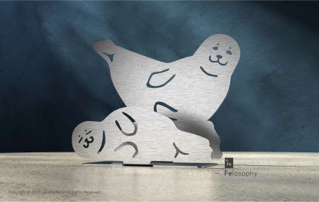 명함/봉투 홀더(물개)