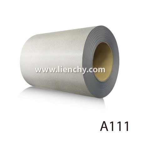 Champagne guld metallisk PVC film laminerad metall spole