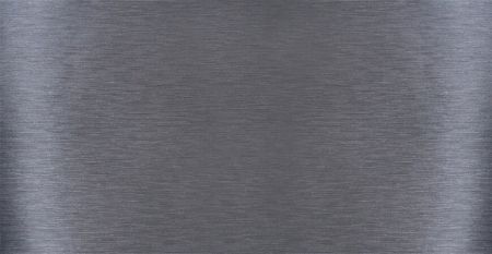 Kovový laminát s metalickým leskem vlasové linie - Vzhled černého kovového laminovaného plechu s metalickým leskem, podobného vlasové linii