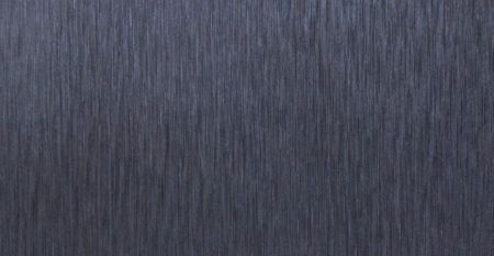 Hairline Metallic Laminated Metal - The appearance of black metal-like Hairline Metallic PVC laminated metal plate
