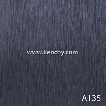 Película de metal laminado de PVC metálico de línea delgada.