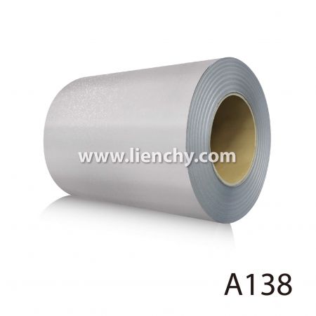 Snow White PVC Film Laminated Metal coil