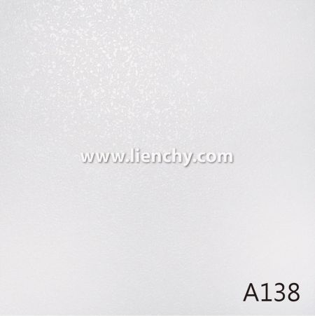 雪花白素色PVC覆膜金屬鋼品(皮膜)