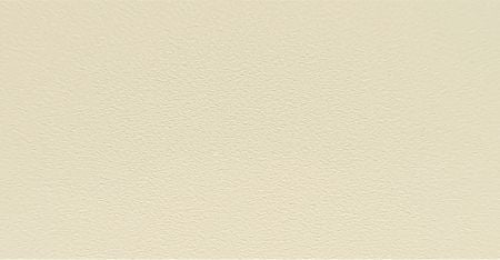 Creamy White Plain PVC Film Laminated Metal - The appearance of Creamy white plain PVC laminated metal plate with soft white color tone