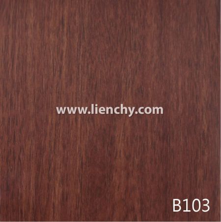 紅木紋PVC覆膜金屬鋼品(皮膜)