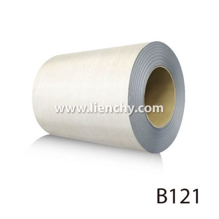 لفائف معدنية مسبقة الطلاء من حبيبات البلوط الأبيض PVC