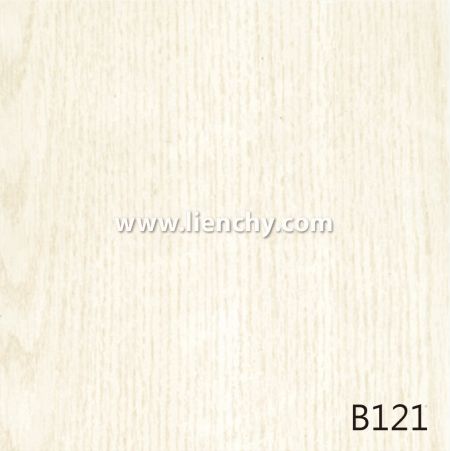 فيلم معدني مسبق الطلاء من حبيبات البلوط الأبيض PVC