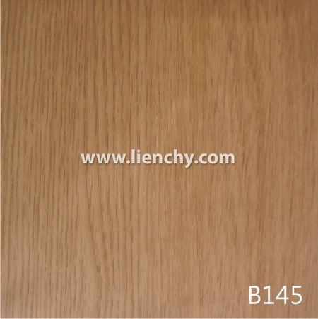 오크 목재 무늬 PVC 사전 코팅 금속 필름