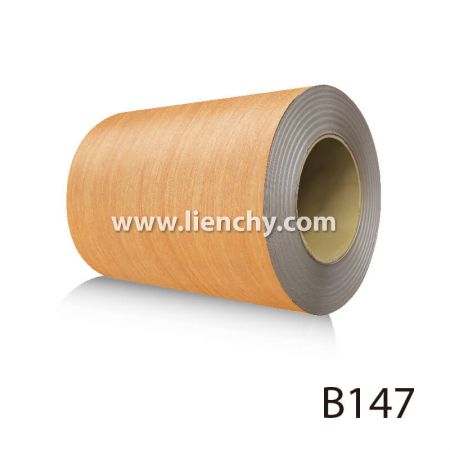 金蔥木紋PVC覆膜金屬鋼品(鋼捲)