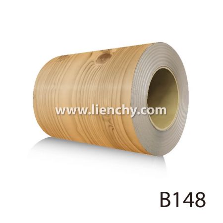 パインウッドグレインPVC前塗装金属コイル