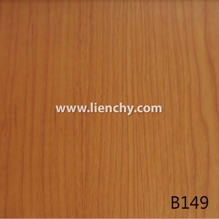 Film de métal pré-revêtu PVC grain bois de rose