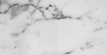 Bílá taktilní mramorová textura PVC fólie laminovaný kov