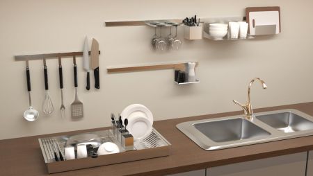 Produit de stockage et de décoration en métal