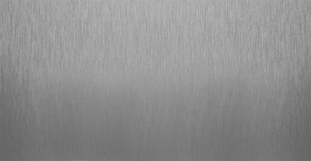 Transparente matte Oberfläche aus Edelstahl, die Fingerabdrücke abweist - Das Erscheinungsbild einer hochwertigen, transparenten, mattierten, fingerabdruckabweisenden Edelstahlplatte, die die Rohmetallfarbe und die matte Textur kombiniert