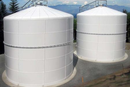 Aplicación de metal laminado de grado alimenticio - Tanque de almacenamiento de agua segura