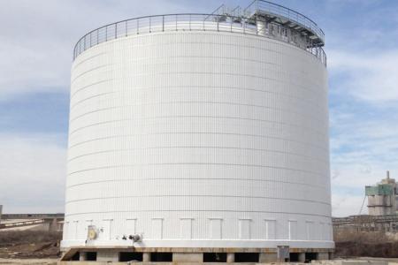 Aplicación de metal laminado de grado alimenticio - Tanque de almacenamiento de agua segura