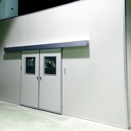 Produk baja berlaminasi untuk material bangunan - panel partisi freezer