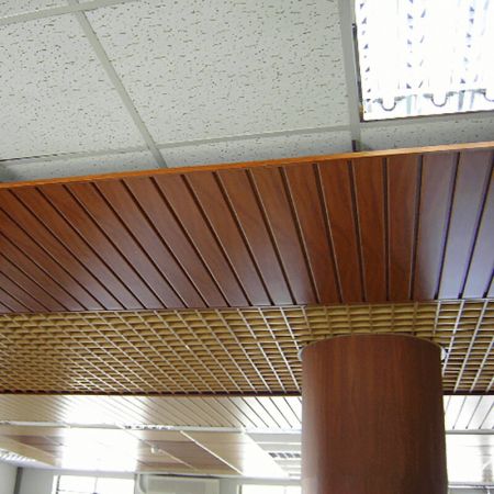 Ламинированный стальной продукт для строительных материалов - решетчатый потолок