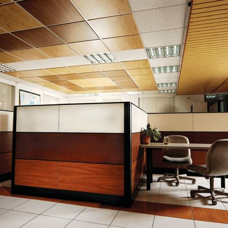 覆膜钢板金属建筑材料-办公室屏风隔间