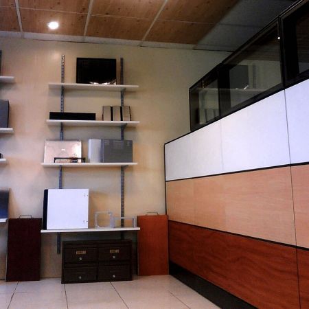 覆膜鋼板金屬建築材料-辦公室屏風隔間