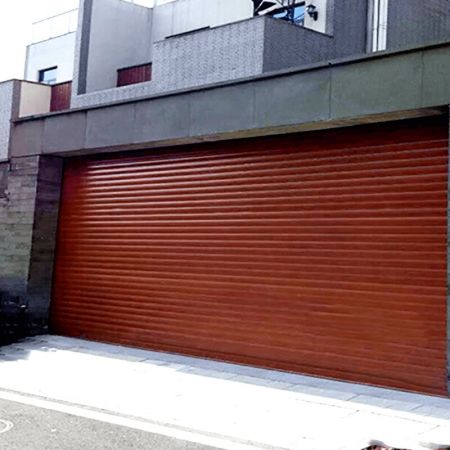 Produto de aço laminado para material de construção - porta de rolo