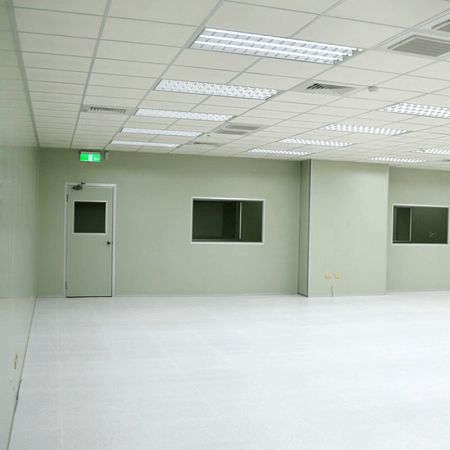 Produto de aço laminado para material de construção - painel sanduíche de sala limpa