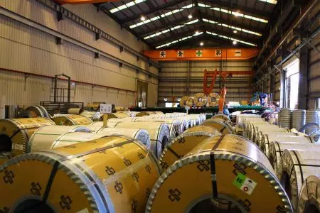 Khu vực Đóng gói / Lưu trữ Cuộn Thép