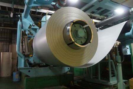 LIENCHY LAMINATED METAL-Khu vực Cấp liệu Cuộn Thép