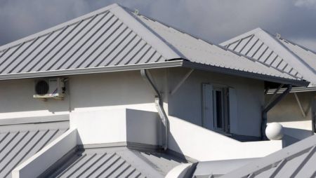 Ứng dụng kim loại phủ ngoài trời PVDF (Mái nhà)