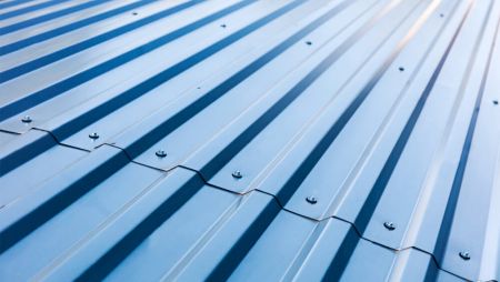 Aplikasi Logam Berlapis PVDF Luar Ruangan (Lembaran Bergelombang)