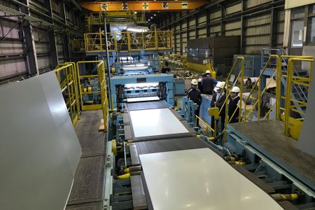 聯琦金屬钢卷裁切区