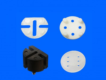 Rondelle de transistor en plastique