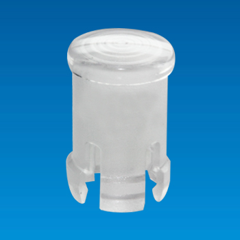 Clear LED Cap - Round