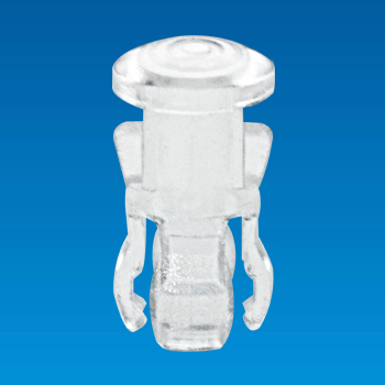 Clear LED Cap - Round