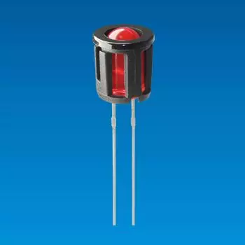 Carcasa LED Ø5, 2 pines - Carcasa LED Ø5, 2 pines HLED-5RC