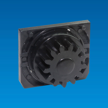 双方向スライド式プラスチック回転ダンパー