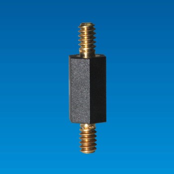 Support d'entretoise hexagonale avec vis en métal - Espacement hexagonal THT-6U12