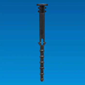 One-piece Fan Mount -Silicone / TPE - FAN SNAP RIVET SRD-4A