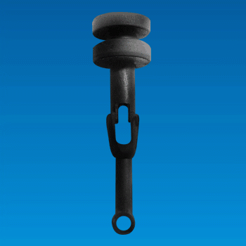 One-piece Fan Mount - FAN SNAP RIVET SR-17Y