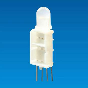 4 pin Kare LED Tutucu - LED Tutucu EES-15