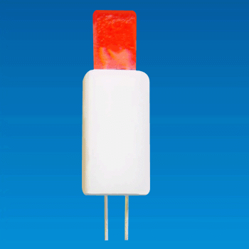 2 pin Quadrate LED Holder - LED Holder LED-13.5