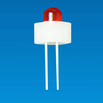 Soporte de LED cilíndrico Ø5, 2 pines - Soporte para LED LES-5