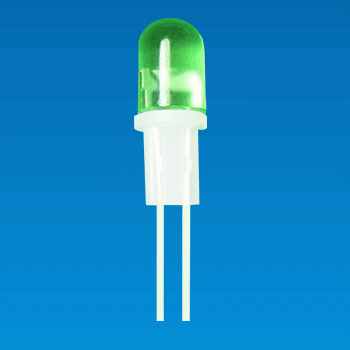 Ø5, 2 pin Cylinder LED Holder - LED Holder LEZ-7