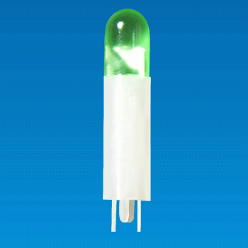 Ø5, 2 pin Cylinder LED Holder - LED Holder LED-4T