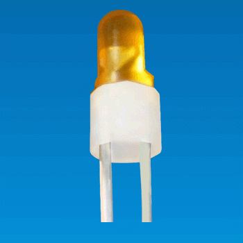 Ø3, 2 pin Cylinder LED Holder - LED Holder LED3-2A