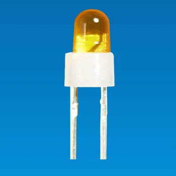 Ø3, 2 pin Cylinder LED Holder - LED Holder LED3-1A