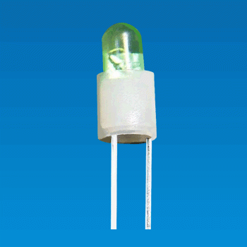 Soporte de cilindro de 2 pines Ø3, Ø5 para LED - Soporte LED EDP-02