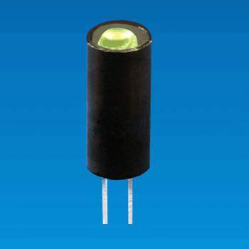 Ø3, 2-poliger Zylinder-LED-Halter - LED-Halter QLW-02