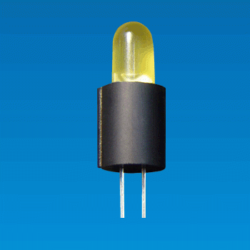 Ø5, 2 pin Cylinder LED Holder - LED Holder QLS-1A